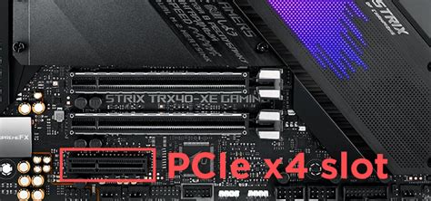 pcie x4 slot